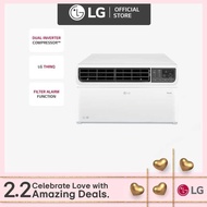 [TOP PICK] LG 1.3 HP Window Type Aircon Dual Inverter LA130GC | Dual Inverter Compressor, 70% Energy