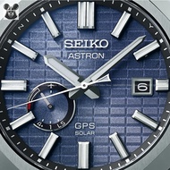 SEIKO SSJ013J1 Men's Watch ASTRON Date GPS Solar 41.2mm Titanium Bracelet Blue *Original
