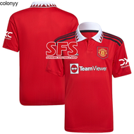 colonyy SFS Top Quality 22-23 MU Man U Soccer Football Jersey S-5XL T-shirt Sport Jerseys Loose Fans Version