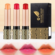 Set Color-changing Lip Balm Tricolor Carotene Prevents Red Cherry Dryness Lip Care P3z4