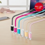 2M Micro USB  1M Type-C  Android   Kabel USB Mikro 2M Pengecasan Pantas Wayar 1M Kabel Data Type-C A