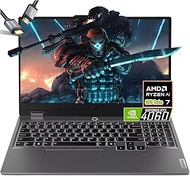 Lenovo LOQ 15 Gaming Laptop -AMD Ryzen 7 8845HS Beat i9-13900H- RTX 4060-15.6 FHD Display G-SYNC -32