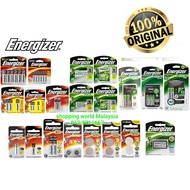 Energizer Alkaline Battery AA AAA 9V C D A23 A27 A76 E96 LR44 2032 2025 2016