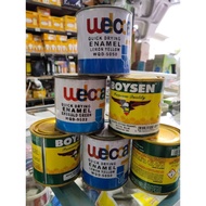 BOYSEN / WELCOAT Quick Drying Enamel Paint 1/4Liter ( various color for wood and metal application