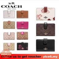 MX3 Women bags Coach short wallet F53436 F53562 F39127 card icon purse 53436 53562 39127