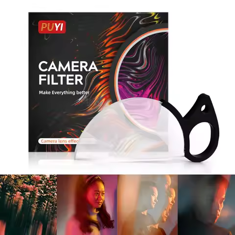 High-Speed Motion Blur Filter, Handheld Split Prism Lens for Racing Photo Effects & Dynamic Bokeh Cr