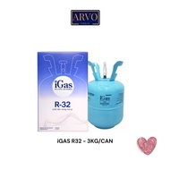 REFRIGERANT GAS I-GAS R32 (AIRCOND GAS UNTUK RESIDENTIAL- 3KG/CAN