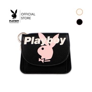 Playboy Pouch Short wallet Coin Purse Code ST-CBS254PB013 Graphic Logo Print 2 Colors Available