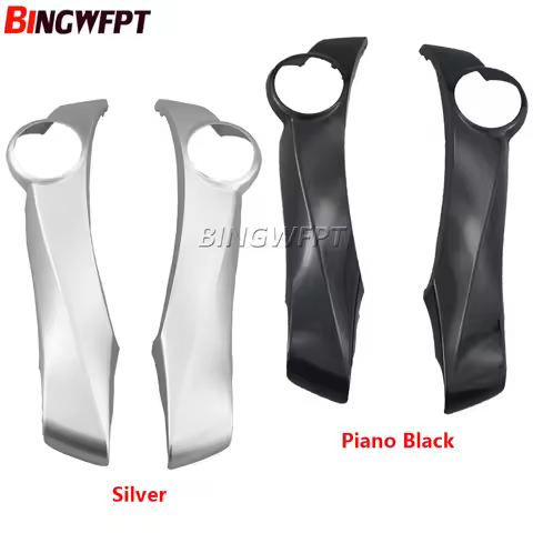 Silver/Piano Black Color Steering Wheel Switch Panel for Toyota Prius ZVW30L 2010-2013 KEY Frame No 