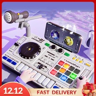 Gispark Kids DJ Mixer Toy Electronic DJ Controller DJ Table Instrument Interactive DJ Party Sound Bo