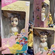 (婚紗版belle)日本絕版迪士尼貝兒belle 美女與野獸 Beauty and the Beast公主結婚婚紗公仔模型 。長髮公主rapunzel 魔髮奇緣 。毛絨公仔 吊飾掛飾擺件。disney
