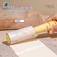 Bg Cute Shape Hair Remover Roller Tearable Adhesive Paper Dust Removal Roller For Clothes Pets Home 