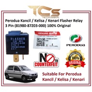 Perodua Kancil / Kelisa / Kenari Flasher Relay 3 Pin (81980-87Z03-000