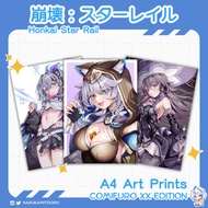 HONKAI STAR RAIL Art Print Cipher Silver Wolf Herta - NARUKAMITOORU