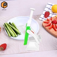[prettyia] Vegetable Slicer Non Slip Versatile Vegetable Cutter Veggie Chopper Food Chopper for Grat