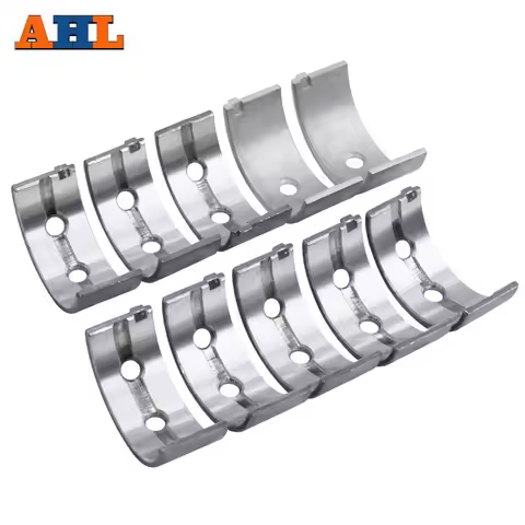 AHL 10Pcs STD +25 +50 Motorcycle Main Crankshaft Bearing For KAWASAKI ZXR400 ZXR400R 1989-1994 ZX400