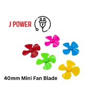 5pcs 40mm Mini Fan Blade