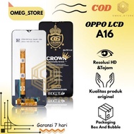 LCD G0LD3N CR0WN 0PP0 A16 / A16S / A54S / Realme C25 / C25S / NARZO 50A 505GA COMPLETE ORIGINAL FULL