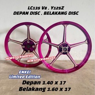 LC135-V8 Y125 FG505 SPORT RIM ENKEI LIMITED EDITION Y125Z Y125ZR 125Z 125ZR 5 BATANG HENG