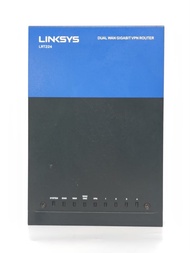 Linksys LRT224 – Dual Gigabit WAN VPN Router เราเตอร์ไวไฟ (มือสอง)