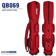 PGM Golf Bag with Wheels Ultra-light Sport Standard Golf Bags Large Capacity Golf Aviation Ball Storage Multifunctional QB069
