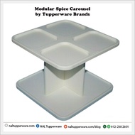 [Tupperware Brands] Modular Spice Carousel | Spice Rack | Rak Rempah boleh pusing