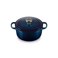 SIGNATURE ROUND CASSEROLE 20CM AGAVE LIGHT GOLD KNOB