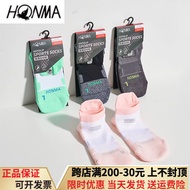 Honma Golf Men's Women's Socks Short Tube Socks Classic Easiest for Match Accessories Non Slip New New Arrival