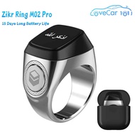 [HH6F] Smart Tally Counter for Muslims Zikr Ring OLED Digital Tasbih Counter 5 Prayer Time Reminder 