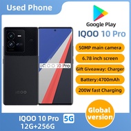 SmartPhone iQOO 10 pro 5g 6.78 inch 50PM CAMERAQualcomm Snapdragon 8+ Gen1 256GB ROM 12GB RAM used P