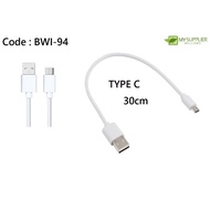 BWI-94 5A TYPE C USB Short Cable 30cm