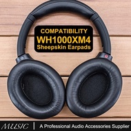 WH-1000XM4 Sheepskin Leather Earpads - Compatible with SONY WH-1000XM3 XM4 WH1000XM4, Ear Cushion wi