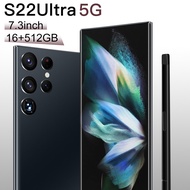 【original ready】Original phone S22 Ultra 5G S22Ultra 5G 7.3 Inch hp 16G RAM 512GB ROM 48MP 100MP 800