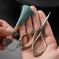 Tea Ceremony Tea Scissors Tea Special Scissors High-End Retro Tea Ceremony Tea Rock Tea Bag Tea Art 