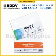HAPPY watercolor paper 300gsm / PAULS RUBEN 300gsm, oil wax drawing paper, Acrylic color, poster col