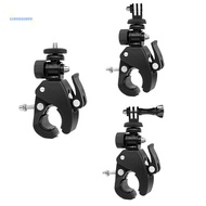 [AuspiciousS] Action Camera Accessories For Gopro 11 10 9 8 7 Bicycle Motorcycle Handlebar Mount  For DJI Insta360 SJCAM Holder
