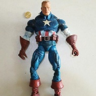 ToyBiz Marvel Legends Icons Captain America Unmasked ver. 12 Inch Action Figure.