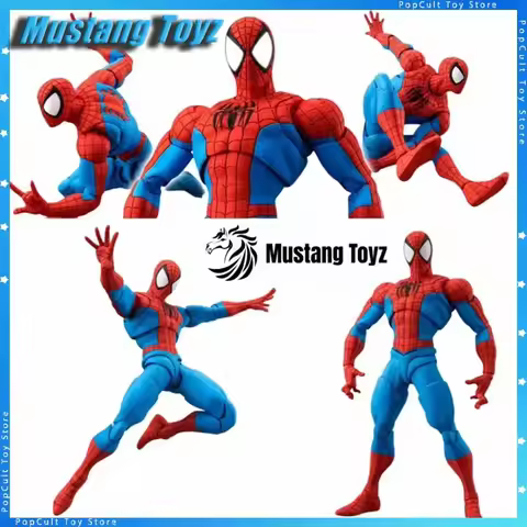 Hot Sale Mustang Toyz MT02 Spider Man Action Figures Collectible Pvc Anime Figurine Collectible Mode