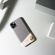 【春天來了】皮革手機殼iPhone 11/Pro/Max 灰