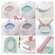 House&amp;home Bidet Seat Cover Toilet Seat Cover Closet Seat Placemat RH171 Motif