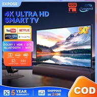 EXPOSE Android TV 50 inch Smart TV 32 inch LED Television 32/43/50 inch With WiFi/YouTube/MYTV/Netflix/Hdmi