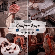 Copper Rose | Preset Lightroom Viral | Mobile & Desktop | Aesthetic Presets | Instant Download | Lig