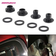 【ISHOWMAL HOT】Black Rear Glass Strut Hardware Kit For Honda Civic  Hatchback EG6 92-95