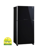 [Bulky] SHARP SJ-PG51P2-BK 512L 2 DOOR FRIDGE (GRAND TOP)