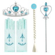 For 2-10 Year Cosplay Fancy Queen Frozen Elsa Anna Costume Girls Princess Dress Toddler Halloween Pa