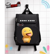 Cute nailong Backpack, unique Nailong bag, Custom Name Nailong Backpack
