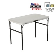 Lifetime 42" Solid Top Table - Almond