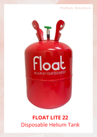 READY STOCK_FLOAT - LITE 22 Disposable Helium Gas Balloon [50 pcs balloon] Helium Floating Air Ballo