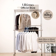 【In stock】[JML Official] Ultimo Casa Pro | 90 - 120cm width Stainless Steel Clothes drying rack with