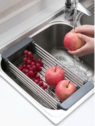 Home / stainless steel sink telescopic rack / dish rack / home / kitchen dish rack / tableware / dra